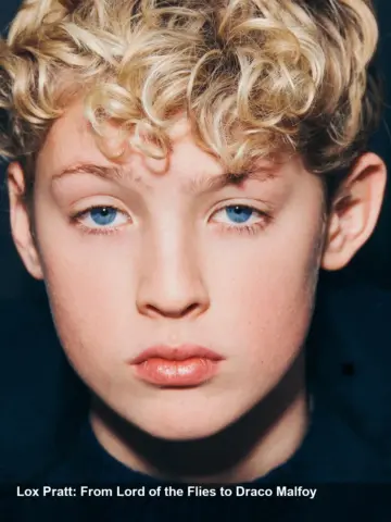 Lox Pratt, 14: HBO’s Draco Malfoy & BBC Lord of the Flies
