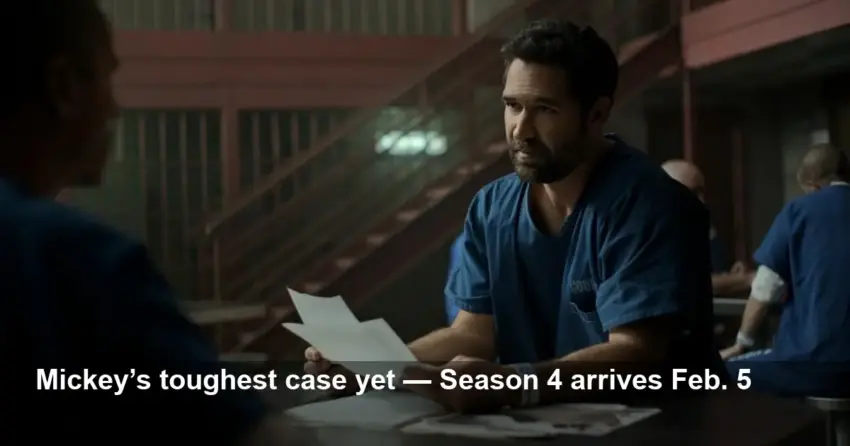 Lincoln Lawyer S4: Feb 5 Release Time & Details on Netflix