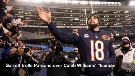 Garrett Trolls Parsons Over Caleb Williams’ Iceman