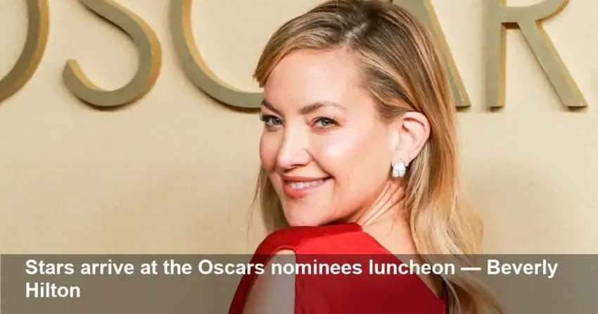Oscars nominees lunch: star arrivals
