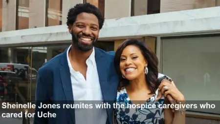 Sheinelle Jones Reunites with Husband’s Hospice Caregivers