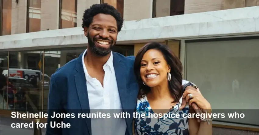 Sheinelle Jones Reunites with Husband’s Hospice Caregivers