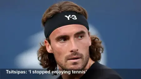 Stefanos Tsitsipas Says He Stopped Enjoying Tennis