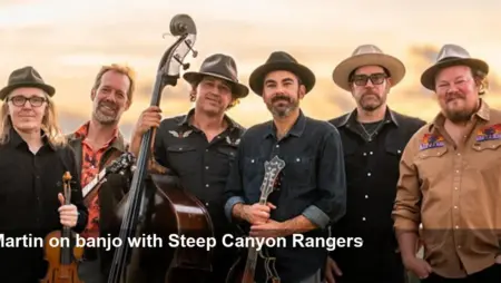 Steve Martin Joins Steep Canyon Rangers on New Single