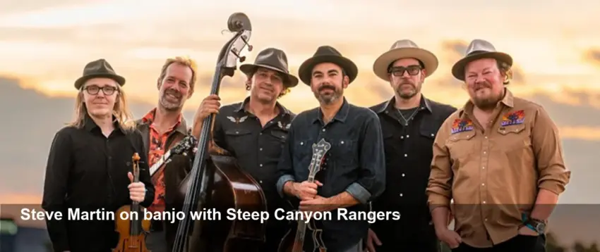Steve Martin Joins Steep Canyon Rangers on New Single