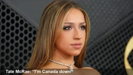 Tate McRae: ‘I’m Canada down’ after NBC Olympics ad backlash
