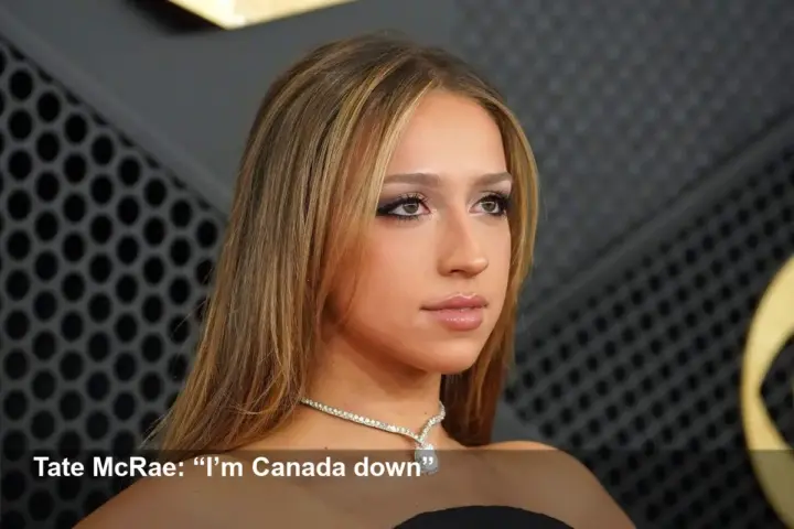 Tate McRae: ‘I’m Canada down’ after NBC Olympics ad backlash