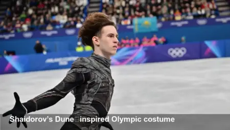 Mikhail Shaidorov’s Dune-Style Costume Wins Vogue Praise