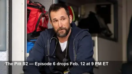 What time does The Pitt come out? Feb. 12 at 9 PM ET