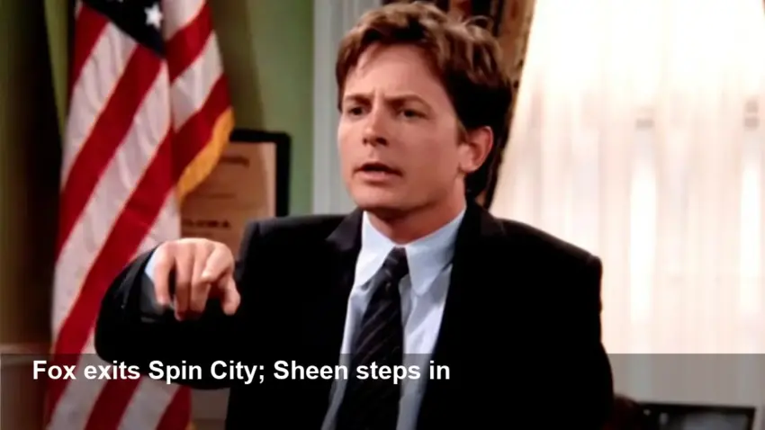 Charlie Sheen Replaced Michael J. Fox on Spin City