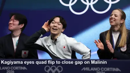 Kagiyama to add quad flip in bid to upstage Malinin